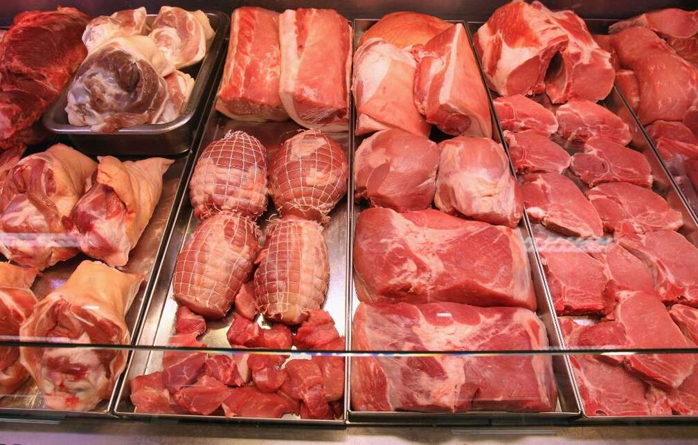 Rotes Fleisch
